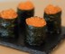 Photo du maki sushi aux oeufs de truite